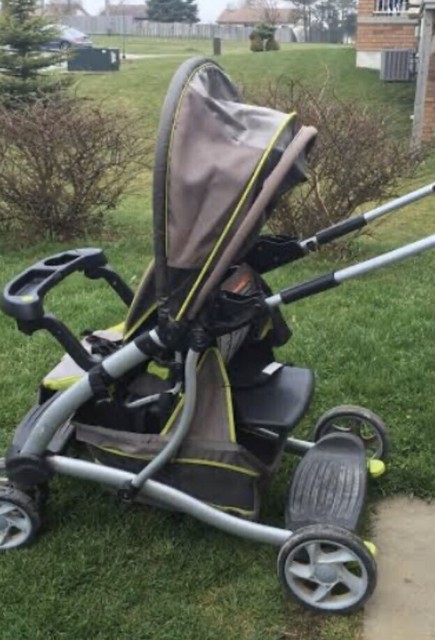 fisher price sit and stand stroller